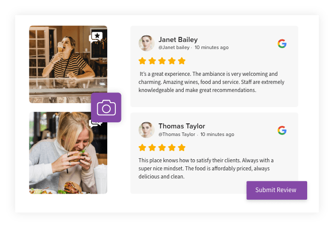 Collect, Curate, & Publish Reviews & Ratings